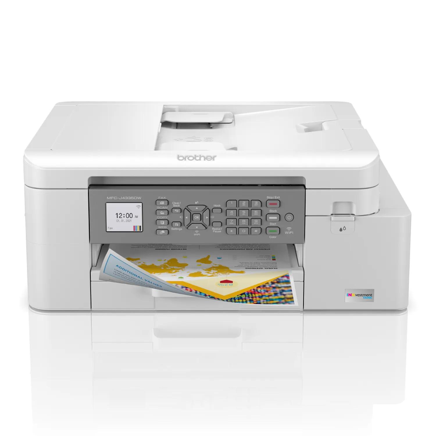 Brother RMFCJ4335DW INKvestment Tank Color Inkjet All-in-One Printer, Refurbished, , medium
