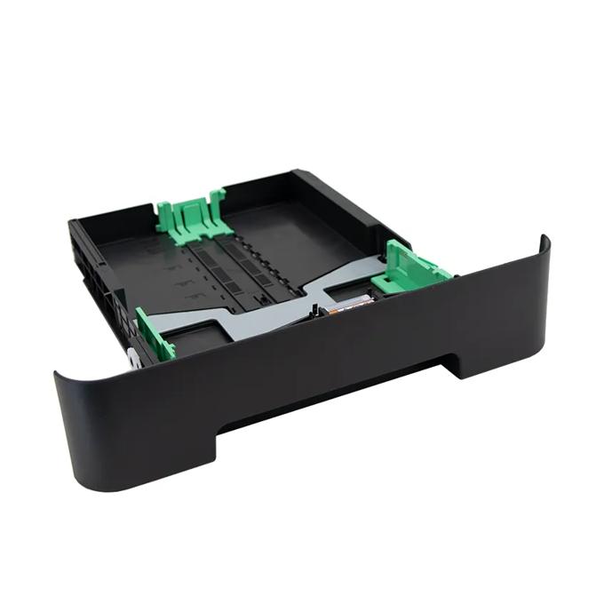 Brother printer paper tray with adjustable guides for multiple media sizes