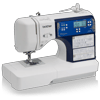 Brother DZ3000 computerized sewing machine with LCD screen and built-in stitch chart
