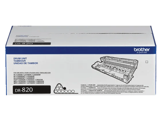 Brother DR820 official retail box