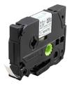 Brother HSe-221 9mm white heat-shrink tube cartridge with black text on white background