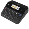 Brother PT-D600 label maker with QWERTY keyboard and color touchscreen