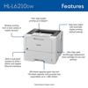 Brother RHLL6210DW Business Wireless Monochrome Laser Printer with Duplex Printing, Refurbished, , small