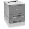 Brother HL-L9200CDWT color laser printer with dual paper trays and touchscreen display
