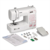 Brother CP2160P computerized sewing machine with floral design panel and included accessories