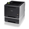 Brother HL-L4570CDWT color laser printer with dual paper trays and wireless connectivity