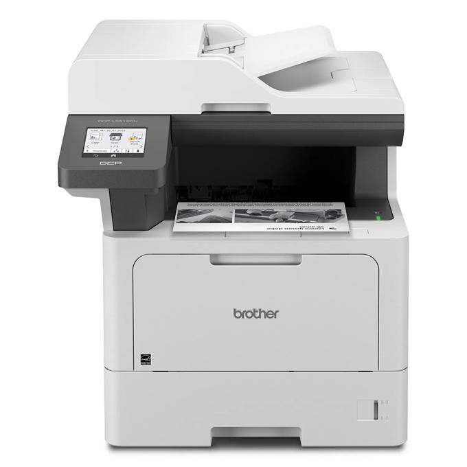 Brother DCP-L5510DN Business Monochrome Laser All-in-One Printer with Duplex Printing, , large