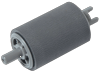 Brother printer pickup roller with textured rubber surface for paper feeding