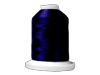 Brother embroidery thread spool in deep blue on white cone