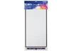 Brother wireless all-in-one printer with blue and coral design on white background