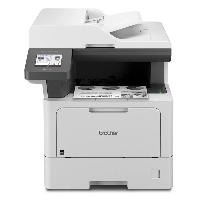 Brother MFC-L5710DN monochrome all-in-one laser printer with document feeder