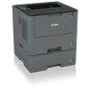 Brother HL-L6200DWT monochrome laser printer with dual paper trays and wireless connectivity