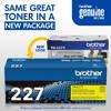 Brother Genuine TN227C High-yield Cyan Color Toner Cartridge, , small