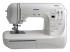 Brother PC-210 sewing machine with built-in stitches and LCD display