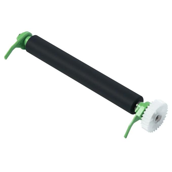 Brother printer pickup roller with black rubber and green end caps