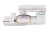 Brother Innov-is NQ3550W sewing and embroidery machine with touchscreen and floral design in hoop