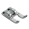 Brother metal presser foot attachment for sewing machines with dual feed guides