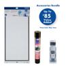Brother ScanNCut accessories bundle with adhesive mat, vinyl roll, and blade holder