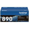 Brother TN890 ultra high-yield toner cartridge packaging with 20,000-page capacity