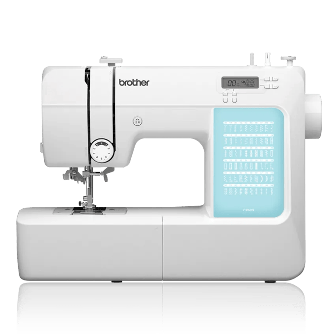 Brother CP60X computerized sewing machine with LCD screen and built-in stitches