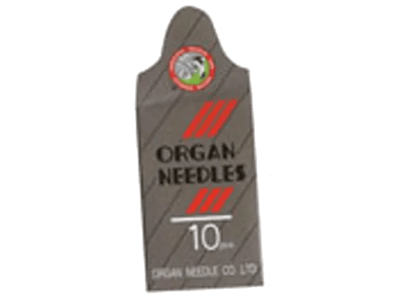 Organ sewing machine needles package, size 10, compatible with Brother machines
