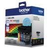 Brother LC406 4-pack color ink cartridges with INKvestment Tank technology