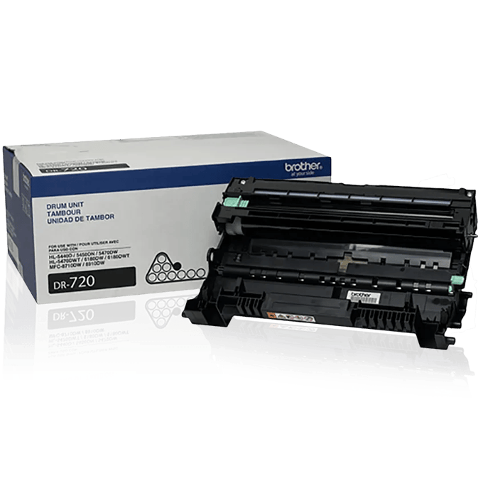Brother DR-720 drum unit with packaging for laser printers