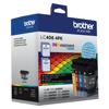 Brother LC406 4-pack color ink cartridges with INKvestment tank technology
