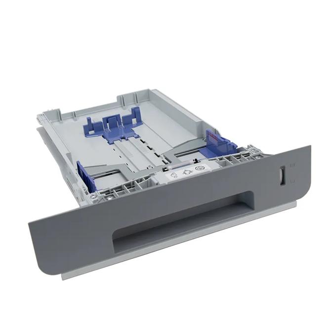 Brother printer paper tray with adjustable guides for multiple media sizes