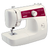 Brother VX-1435 sewing machine with 14 built-in stitches and dial controls
