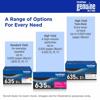 Brother Genuine TN635XLC High Yield Cyan Toner Cartridge, Magenta, small