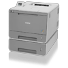 Brother HL-L9200CDWT color laser printer with dual paper trays and touchscreen display