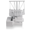Brother 1134DW serger with four-thread capability and differential feed