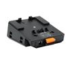 Brother rechargeable battery base with orange release button and mounting clips