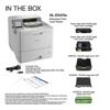Brother HL-EX470w color laser printer with included accessories and high-yield toner cartridges