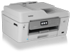 Brother MFC-J6535DW all-in-one inkjet printer with dual paper trays and touchscreen