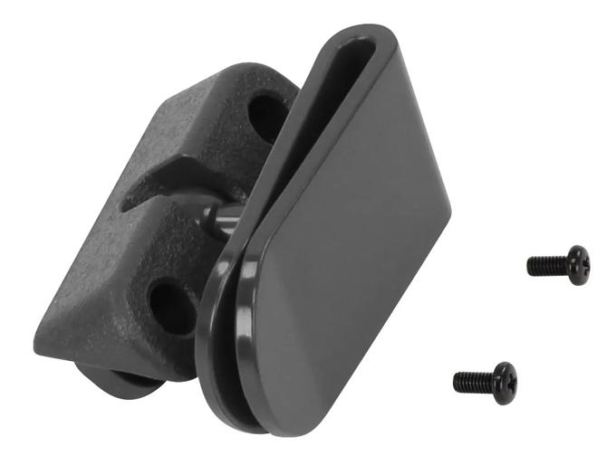 Brother belt clip accessory with mounting screws for portable printer attachment