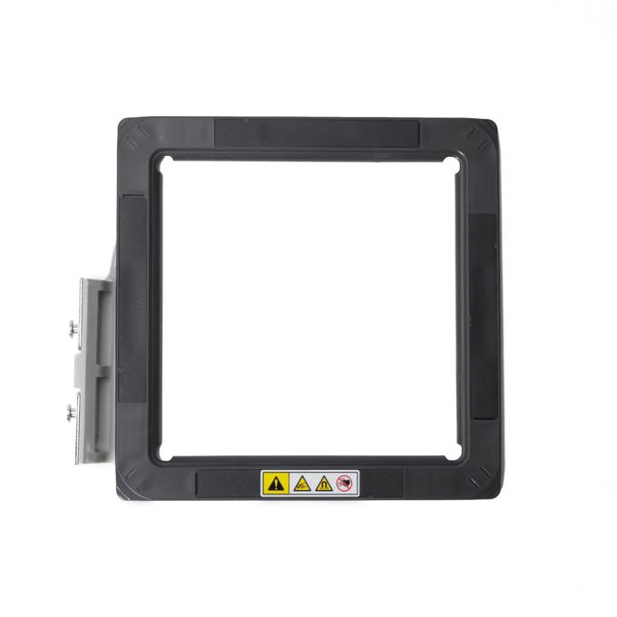 Brother scanner frame accessory with hinged side panel and warning labels