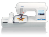 Brother PE750D embroidery machine with Disney design and LCD touchscreen