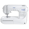 Brother PC-420 computerized sewing machine with LCD screen and built-in stitches