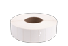 White die-cut label roll on cardboard core for Brother label printers
