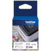 Brother CZ-1004 1-inch roll cassette for VC-500W label printer with Zink zero-ink technology