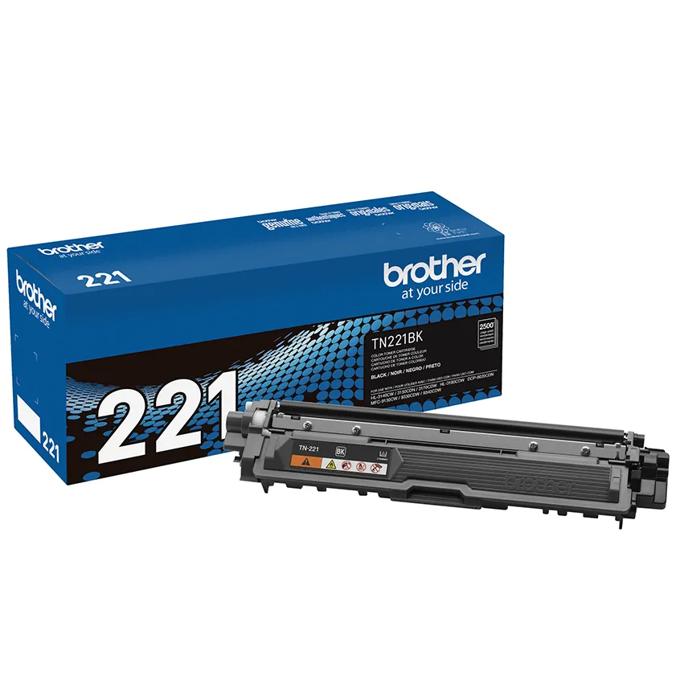 Brother Genuine TN221BK Standard-yield Black Toner Cartridge, , large